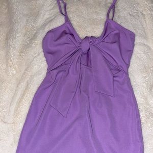 Medium purple Tobi mini dress